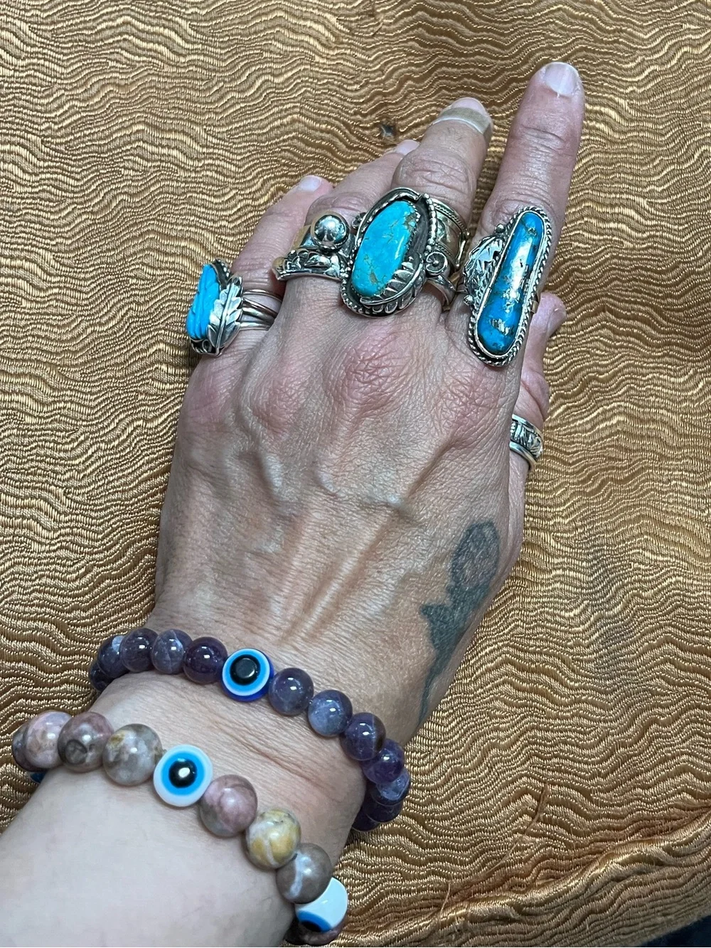 Old Pawn Turquoise Ring